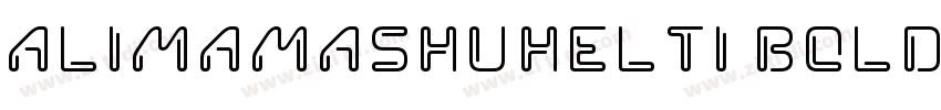 AlimamaShuHelTi Bold字体转换